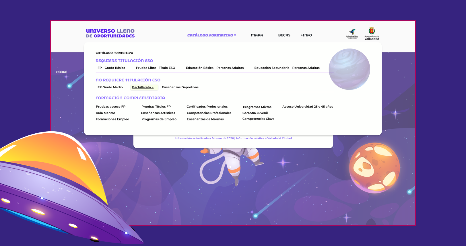 UNIVERSO LLENO DE OPORTUNIDADES